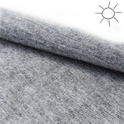 Maglietta da bambina sottile STAMPA MC Outlast® - fiori bianchi