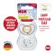 NUK Schnuller Space Night Silikon, V2, 6-18 m, 2er-Box - Junge