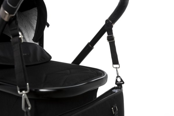 MUUVO SET Kinderwagen 4in1 Quick SE 2 Chromium black Set + CBX By CYBEX Aton B2 i-Size + Basis