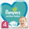 PAMPERS Active Baby Wegwerfwindeln 4 (9-14 kg) 132 Stk