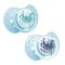 LOVI Silikon Schnuller Dynamisch Tie Dye 3-6m 2Stk Mädchen