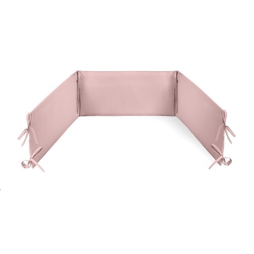 KLUPS barandilla protectora para cuna rosa sucio 180x30 cm