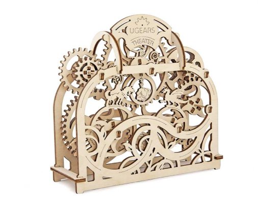 Ugears Drewniane Puzzle Mechaniczne 3D Teatr