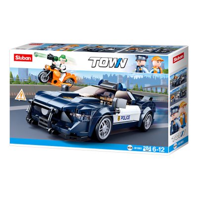 Sluban Town M38-B1063 Voiture de police rapide