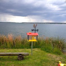 Stacja pogodowa Wissner z przyrządami i wiatrowskazem