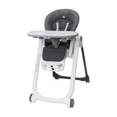 CHICCO Sedia da pranzo Polly Magic Relax - Grigio Melange