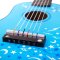Tidlo Holzgitarre Stern blau