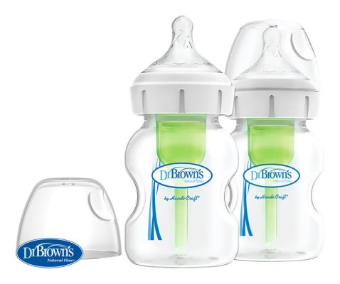 DR.BROWN'S Anti-Kolik-Flasche Options+ Weithals 2x150 ml Kunststoff