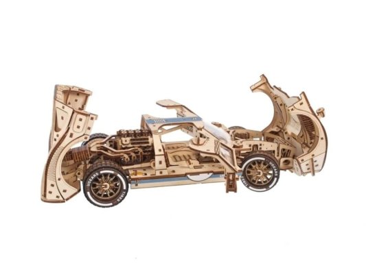 Ugears Drewniane Puzzle Mechaniczne 3D UGT-24 Endurance Racer