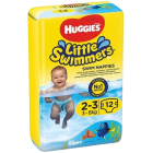 diapers into the water