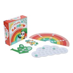 Petit Collage Jogo Cooperativo Rain, rain, rainbow