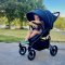 VALCO BABY Kočárek sportovní Snap 4 Sport Flat Matte LTD Edition Deep Blue + PETITE&MARS fusak Jibo