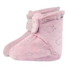 NICKI Outlast® Hausschuhe - hellrosa-Schafe