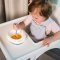 BABYONO Schüssel mit Saugnapf und Löffel blau 230 ml 6m+