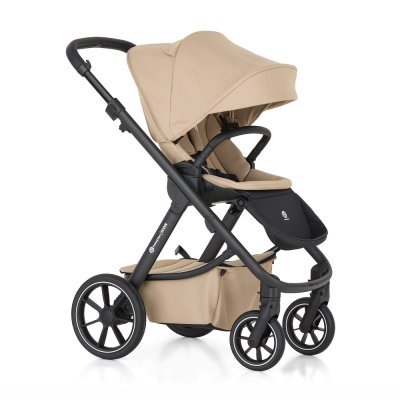PETITE&MARS SET Kočárek 4v1 ICON Mocha Beige LITE RWS + CBX By CYBEX Aton B2 i-Size
