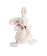 Conjunto de presente Doudou - Coelho de pelúcia rosa 26 cm