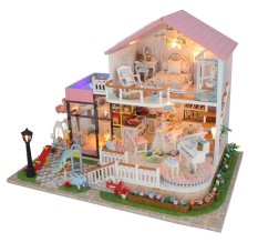 2Kids Toys Miniatur Puppenhaus Niedliche Villa