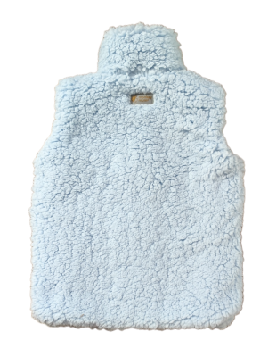 Chaleco cordero Monkey Mum® - Azul claro