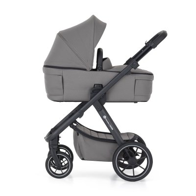 PETITE&MARS Kočárek kombinovaný ICON 2v1 Dove Grey LITE RWS + Core Pro i-Size Black Grey + Báze