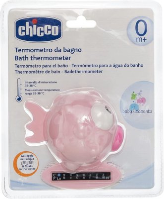 CHICCO Thermometer Fisch rosa