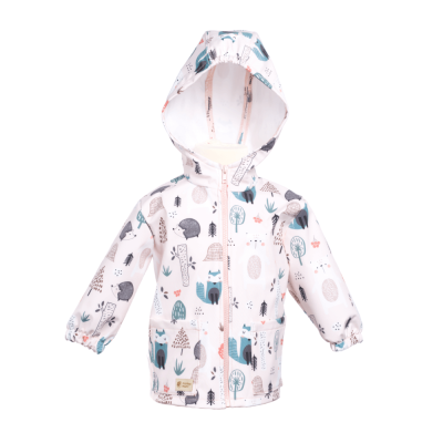 Detská softshellová bunda s membránou Monkey Mum® - Denné zvieratká
