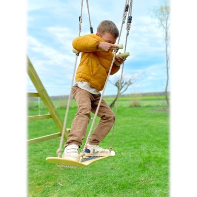 small foot Drewniana Huśtawka Skateboard
