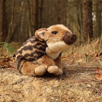 Rappa Pluszowe młode dzika siedzące 20 cm ECO-FRIENDLY