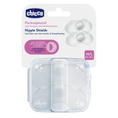 CHICCO Protector de pezones SkinToSkin silicona 2uds M/L
