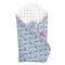 MOTHERHOOD Swaddle mit Kokosnussverstärkung Blue Classics neu 75x75 cm