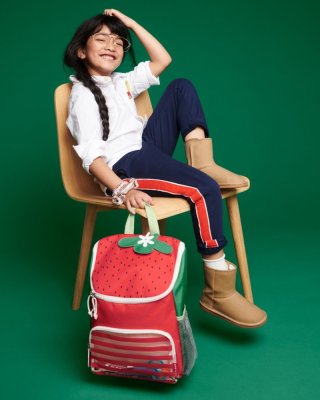 SKIP HOP Spark Style Ryggsäck BIG Strawberry 3yr+