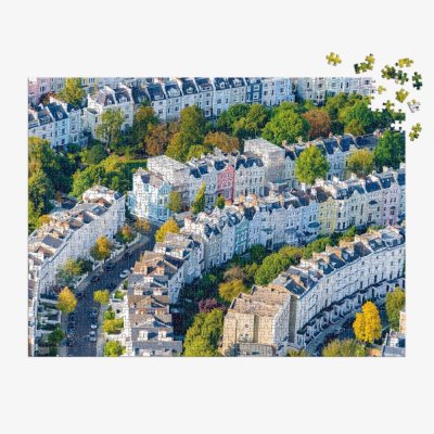 Galison Puzzle Grey Malin Notting Hill 1000 Teile