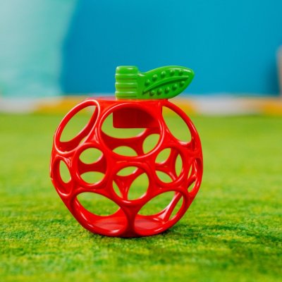 OBALL Beißring My Own™ Easy-Grasp Apfel 0m+