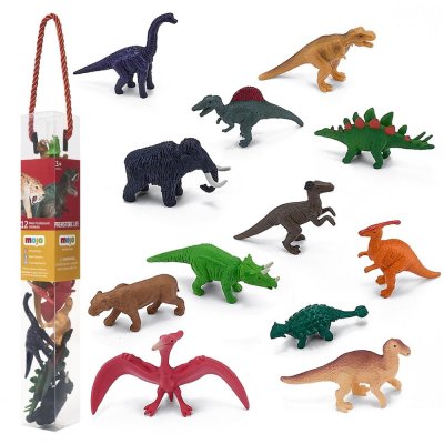 Mojo Mini Mundo Animais Pré-históricos 12 peças