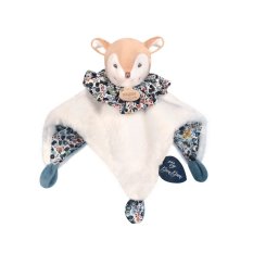 Doudou Mouchoir de réconfort faon 3en1