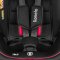 LIONELO Bilbarnstol Bastiaan i-Size (40-150 cm) Black Red