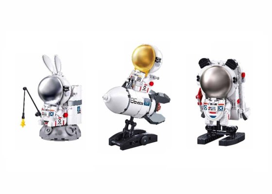 Sluban Pleyerid M38-P8001 Astronaut auf dem Mars 1 Stk