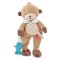 Conjunto de presente Doudou - peluche urso com peixe 27 cm