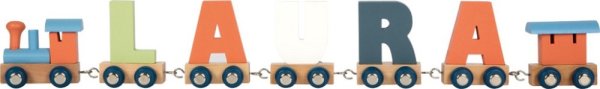 small foot Polar Train Alphabet Display 180 pcs
