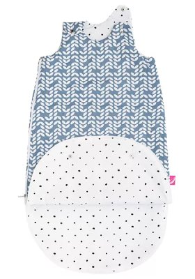 MOTHERHOOD Schlafsack 2in1 Zip-a-Round Blue Classics neu 3-18 m 2 tog