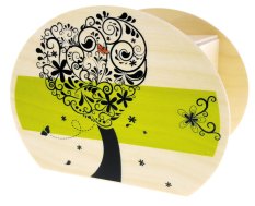 Hess Wooden Money Box Girl