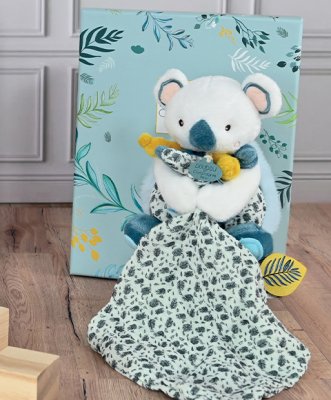Doudou Set regalo - koala di peluche Yoca e mussola
