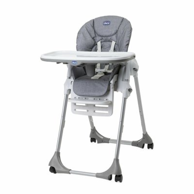CHICCO Esszimmerstuhl Polly Easy – Grau Melange