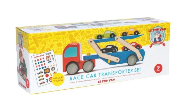 Le Toy Van Laweta z autkami Race