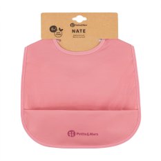 PETITE&MARS Lätzchen PU Nate Dusty Rose 6m+