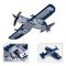Sluban WWII M38-B1109 Avion de chasse américain F4U Corsair