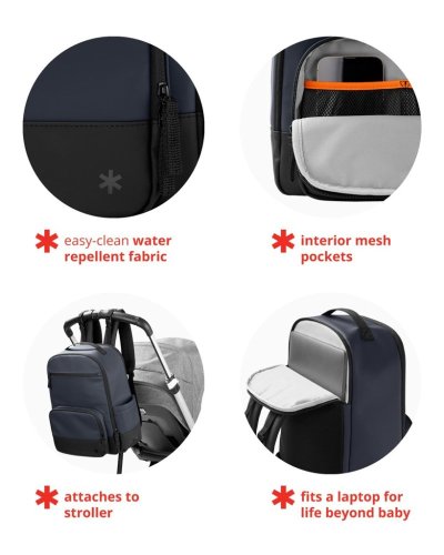 SKIP HOP Changing Bag/Backpack Flex Navy