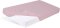 BABYMATEX Wasserdichtes Laken mit Gummiband Bambus altrosa 60x120 cm