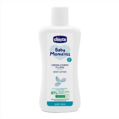 CHICCO Mleczko do ciała Baby Moments 87 % składników pochodzenia naturalnego 200 ml