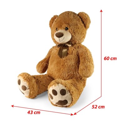 Rappa Duży pluszowy miś Kuba z metką 100 cm