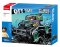 Sluban Power Bricks M38-B1161 Voiture à rétrofriction Bigfoot Green-Purple Speed ​​​​Kixx